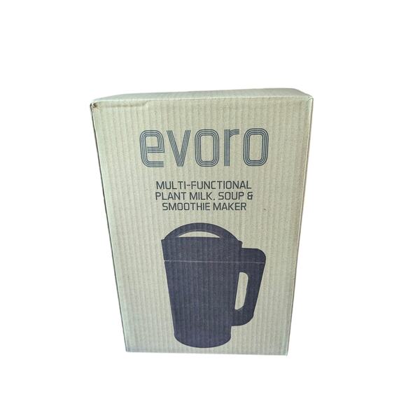 NWT EvorO 6-in-1 Plant Milk Maker – 40 oz Multifunction Nut Milk & Soup Machine - Picture 1 of 1